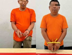 Bongkar Jaringan Narkoba, Polsek Kampar Tangkap Dua Pengedar, Amankan Sabu dan Pil Ekstasi