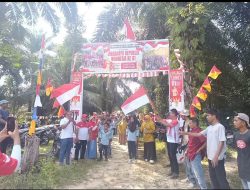 Meriah Perayaan HUT RI ke 81 di Desa Persiapan Jawi-jawi, Dari Gerak Jalan Santai Hingga Perlombaan Tradisional