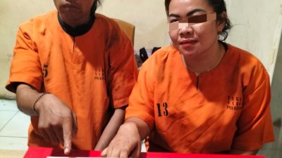 Diduga Ingin Transaksi Narkoba, Pria dan Wanita Ini Ditangkap Polsek Kampar Kiri