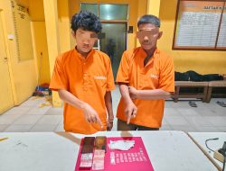 Dua Pelaku Narkoba Ditangkap Saat Menunggu Pembeli