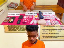 Temukan 20.94 Gram Sabu-sabu dan 17 Butir Pil Ekstasi, Warga Desa Penghidupan Diamankan Polsek Kampar Kiri Hilir