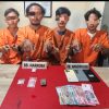 Empat Pelaku Narkoba di Desa Hangtuah Ditangkap Polsek Perhentian Raja 