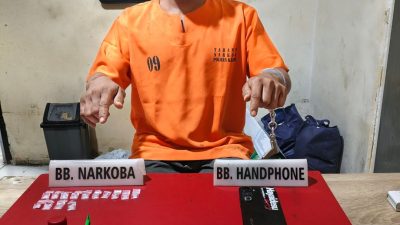 Polres Kampar Obrak Abrik Rumah Pengedar Narkoba, Sita 14 Paket Sabu-sabu