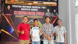 Panitia Konferkab PWI Kampar Resmi Buka Pendaftaran Bakal Calon Ketua Periode 2026-2029