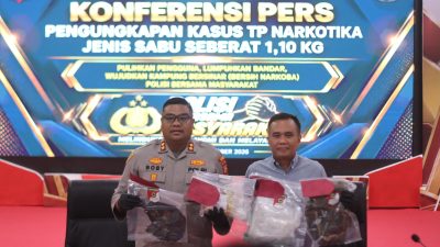 Kurir Sabu-sabu 1 Kilo Dapat Upah Rp 500 Ribu, Akan di Edar di Desa Tandan Sari 