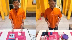 Warga Tapung Makmur Ditangkap Polsek Tapung Hilir, Sita Puluhan Paket Sabu-sabu 